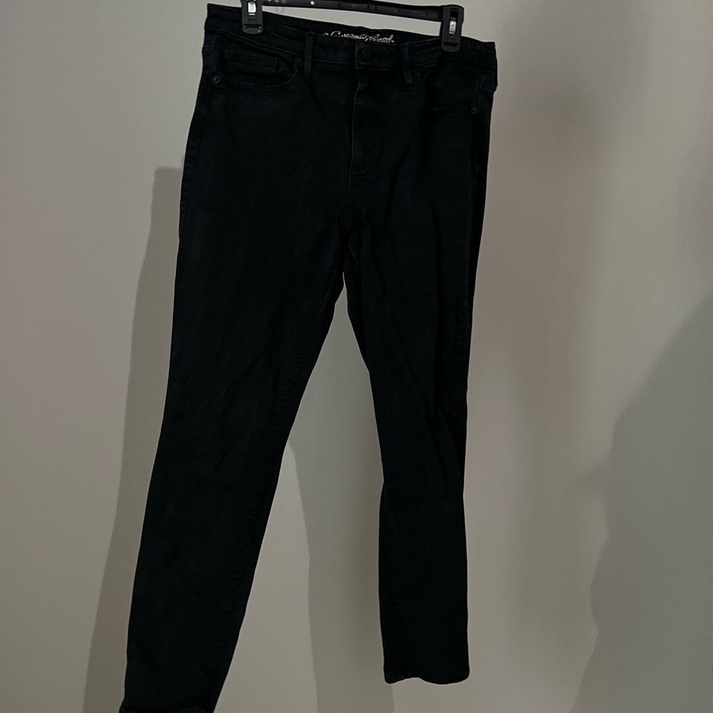 universal thread black skinny jean size 12